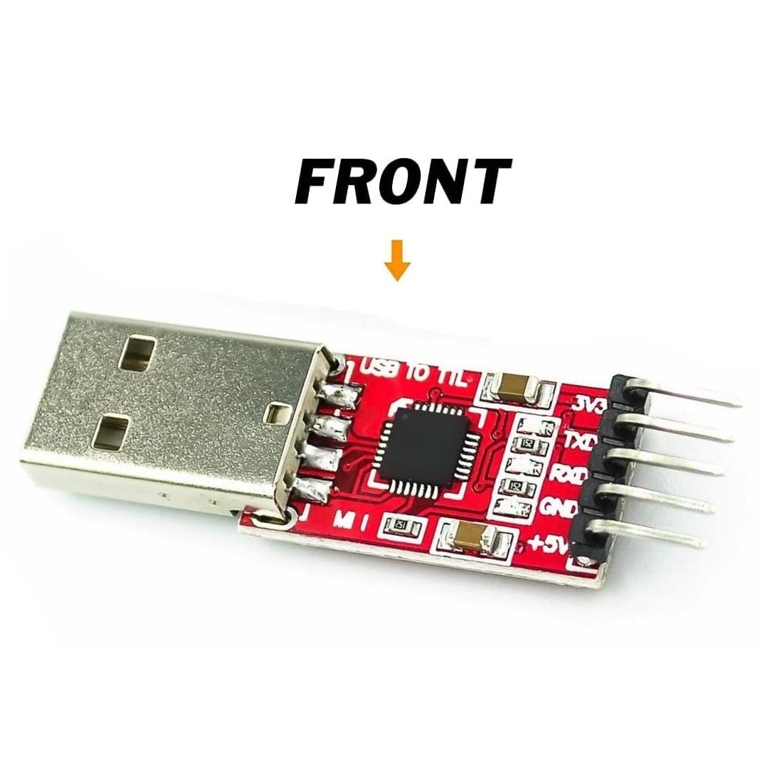 Wwzmdib Mini Usb 2.0 To Ttl Converter Serial Adapter 3.3V 5V Compatible With Cp2102 Chip Uart Programming