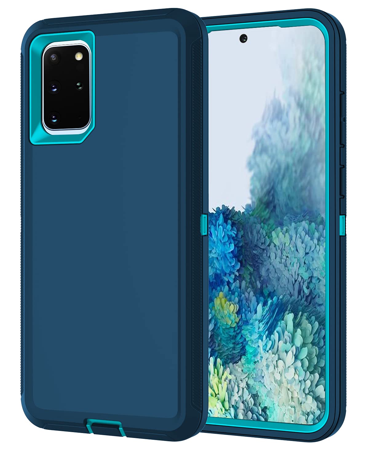 I Honva For Galaxy S20 Plus Case Shockproof Dust/Drop Proof 3 Layer Full Body Protection [Without Screen Protector] Rugged Heavy