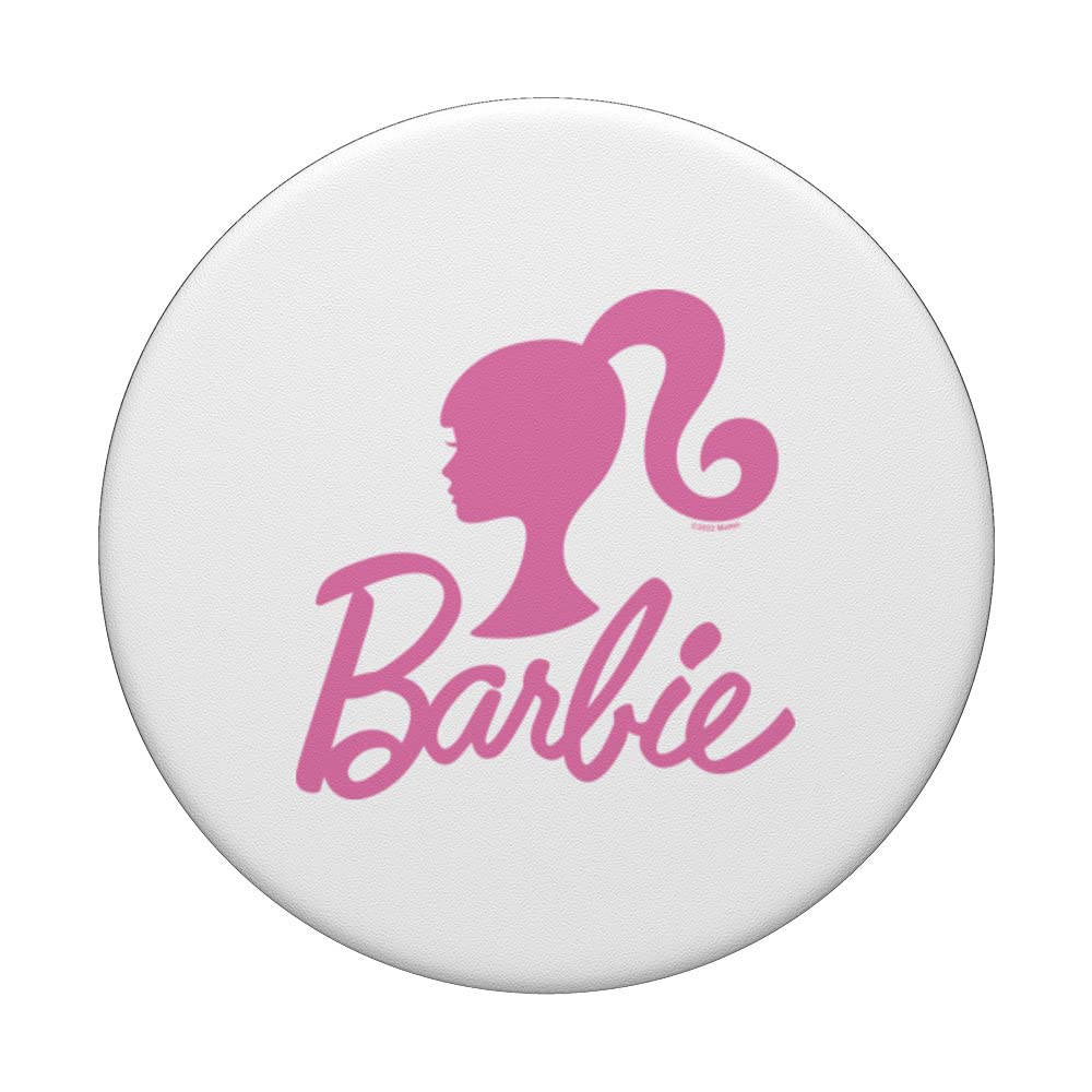 Barbie   Barbie Pink Logo Popsockets Standard Popgrip