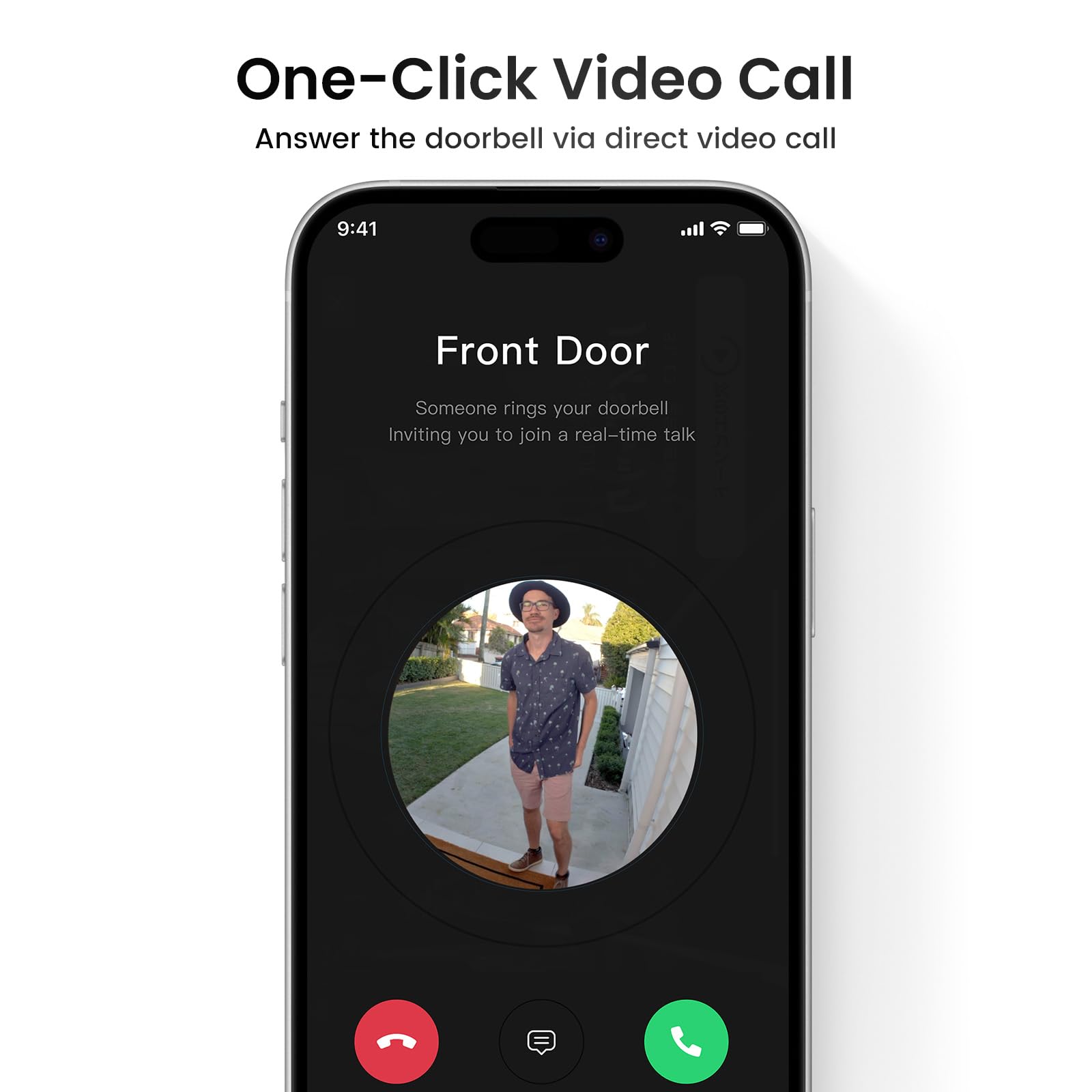 Aosu Doorbell Camera Wireless   Head To Toe View, Intelligent Package Detection, 2.4G Wi Fi Video Doorbell With Chime, No Monthl