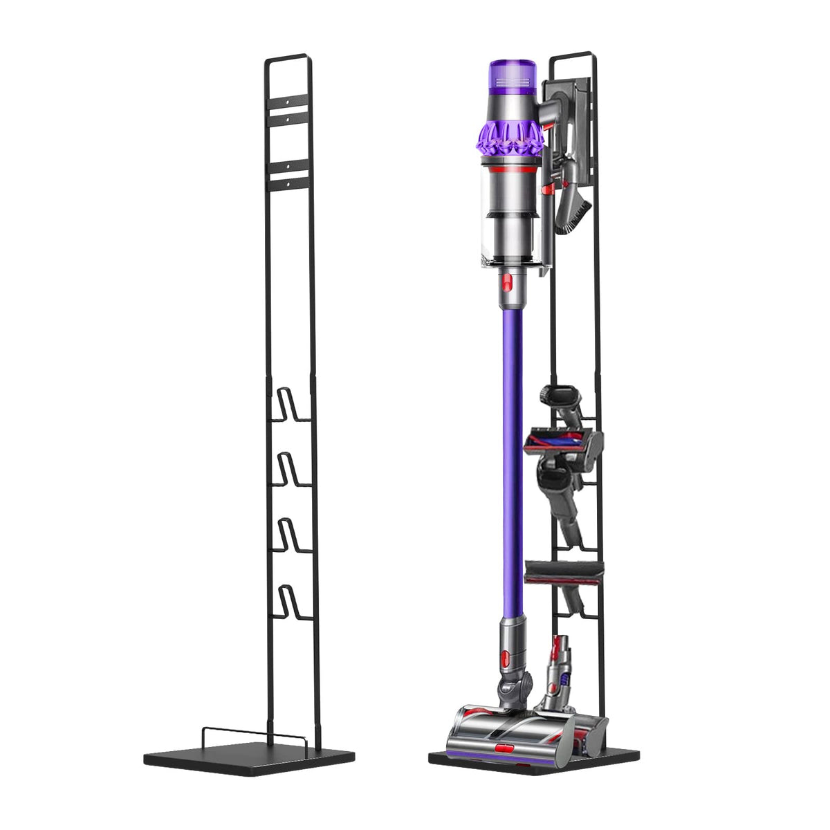 Foho Vacuum Stand Compatible For Dyson, Stable Metal Storage Bracket Stand Holder Compatible For Dyson Handheld V6 V7 V8 V10 Dc3