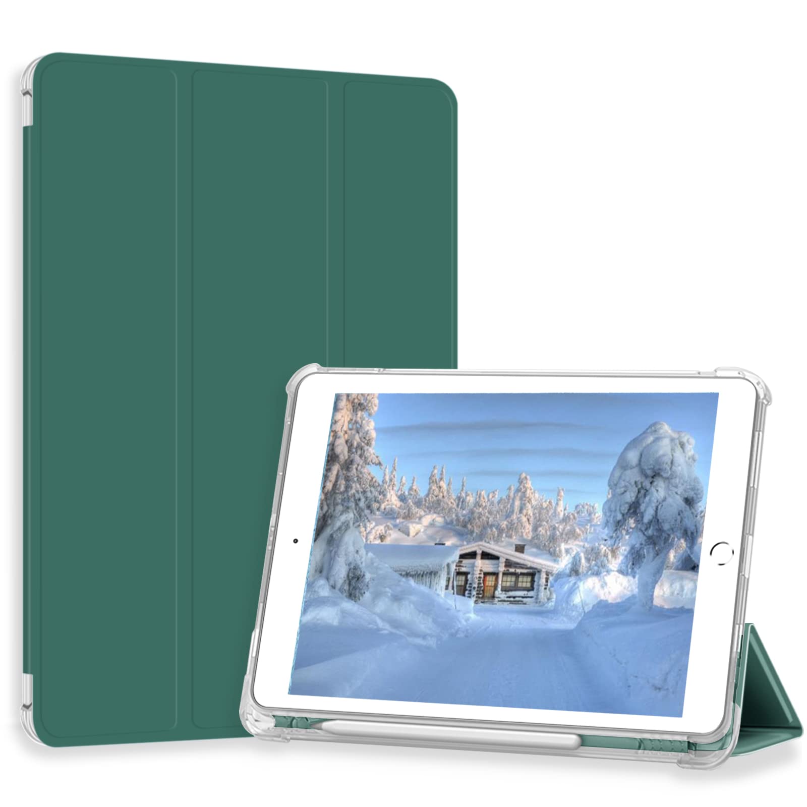 Divufus Case For Ipad Pro 9.7 Only(Old Model 2016), Lightweight Slim Auto Sleep/Wake Trifold Stand Smart Cover, Soft Tpu Frosted
