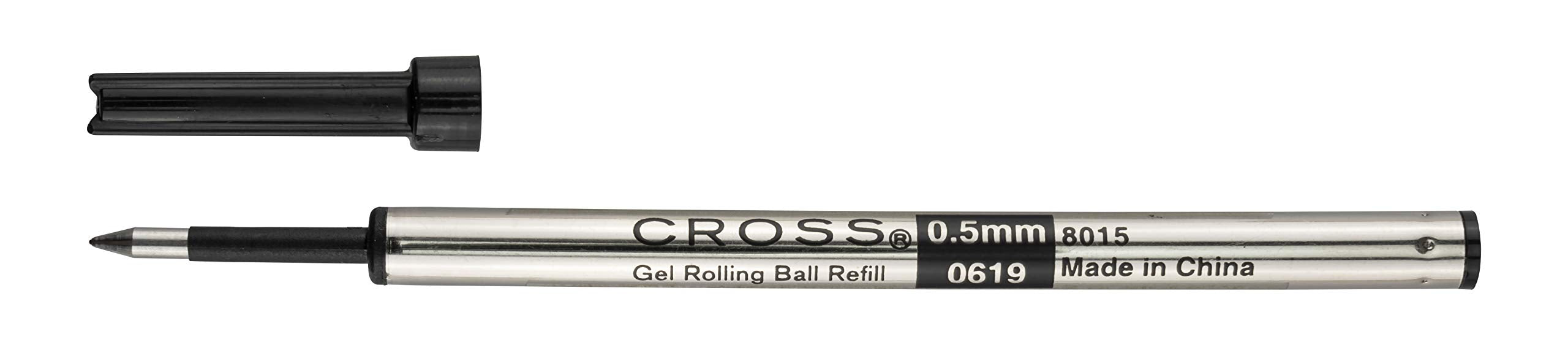 Cross Selectip Gel Rollerball Pen Refill, Fine Point, Black, 1 Pack (8015)