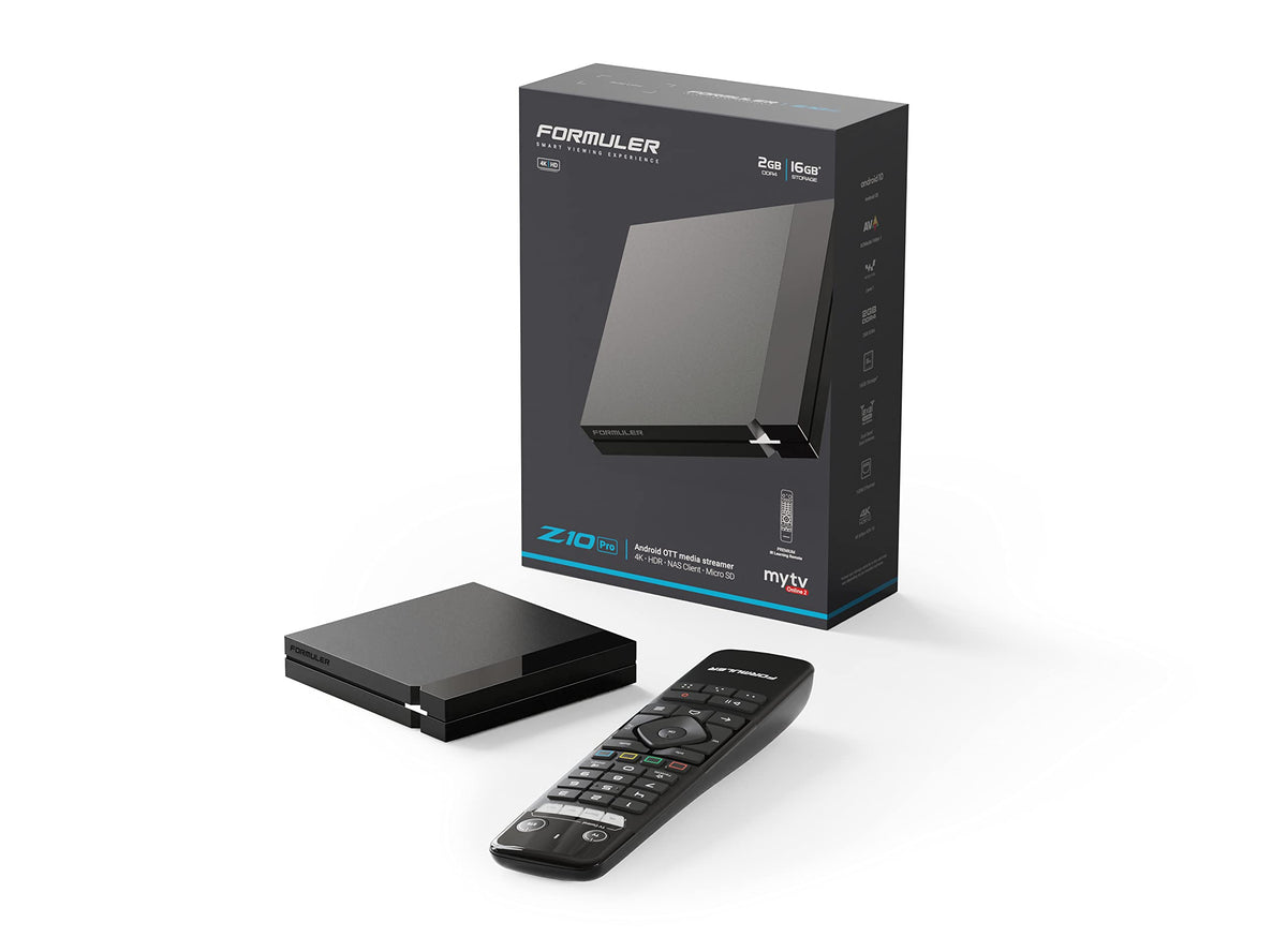 Dreamlink/Formuler Z10 Pro 4K Android Media Streamer With Dual Band Wifi 5G | 2Gb Ram |16Gb Storage