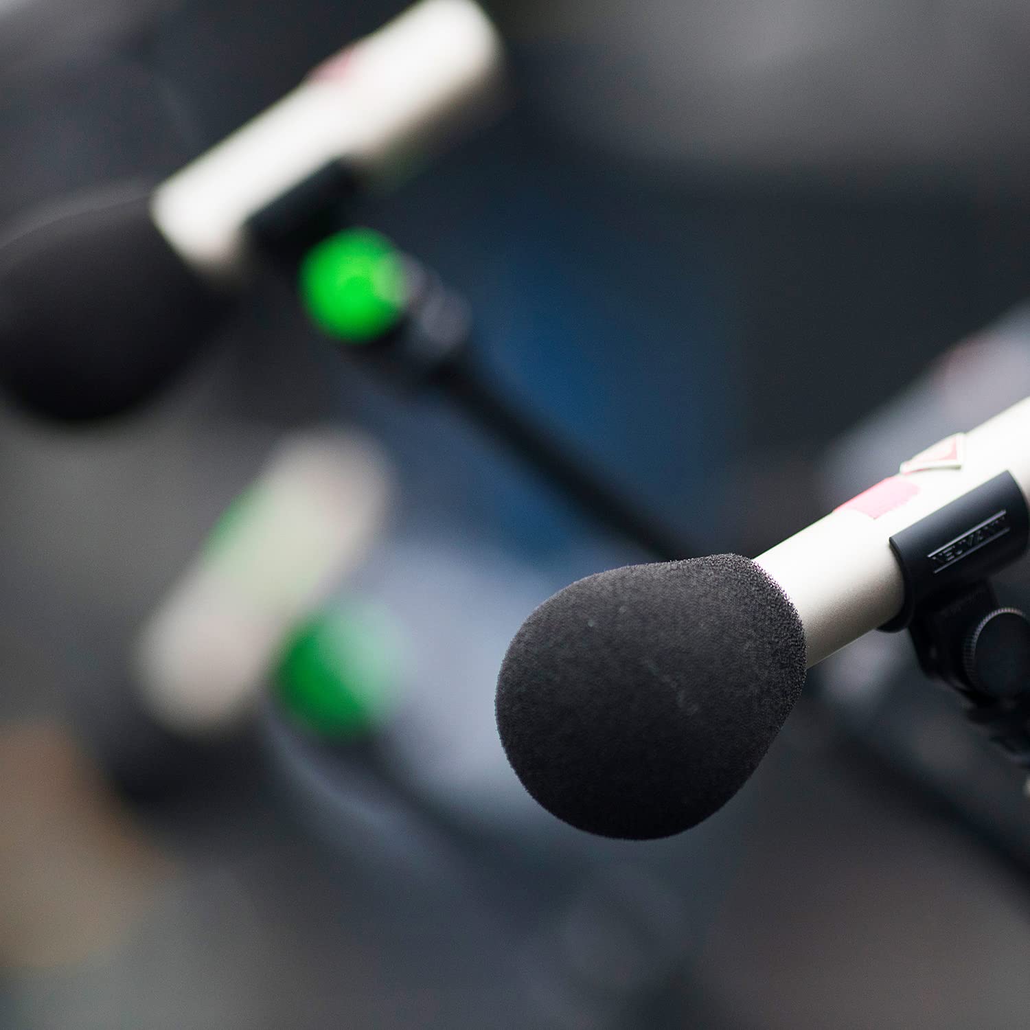 Microphone Cover Colorful Foam Mic Cover Washable Microphone Windscreen Microphone Covers Suitable For Most Standard Handheld Mi