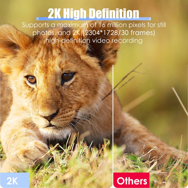 Wifi Telescope Camera   32Gb Wireless Electronic Eyepiece Supports 2K Video Recording & 16Mp Photos, Digital Telescope Camera Fo