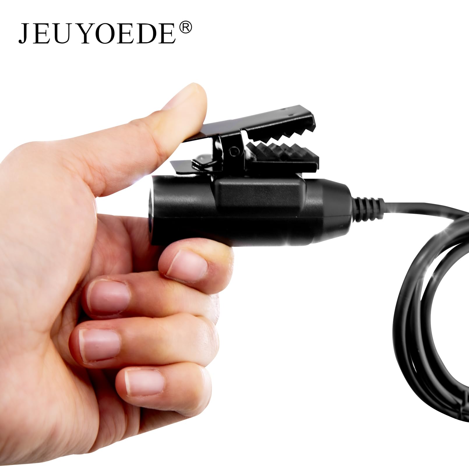 Jeuyoede U94 Ptt Tactical Military Adapter Standard 7.1Mm Plug Compatible With Midland Gxt, Lxt Series Walkie Talkie