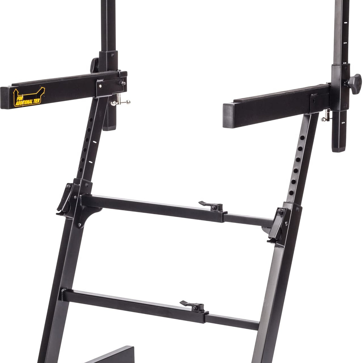 Hercules KS410B Auto Lock Double Tier Z KB Stand Black – Electroeshop