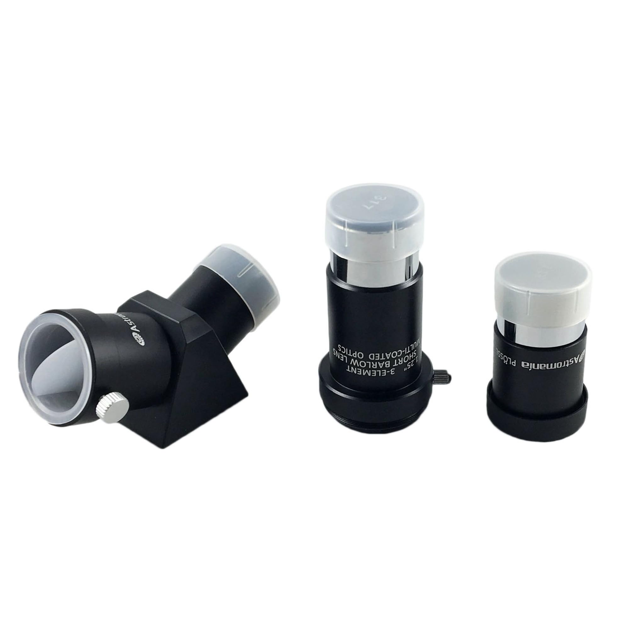 Astromania Dust Caps Set For 1.25'' Telescope Eyepieces Or Other Accessories   5 Dust Caps And 5 Dust Plugs