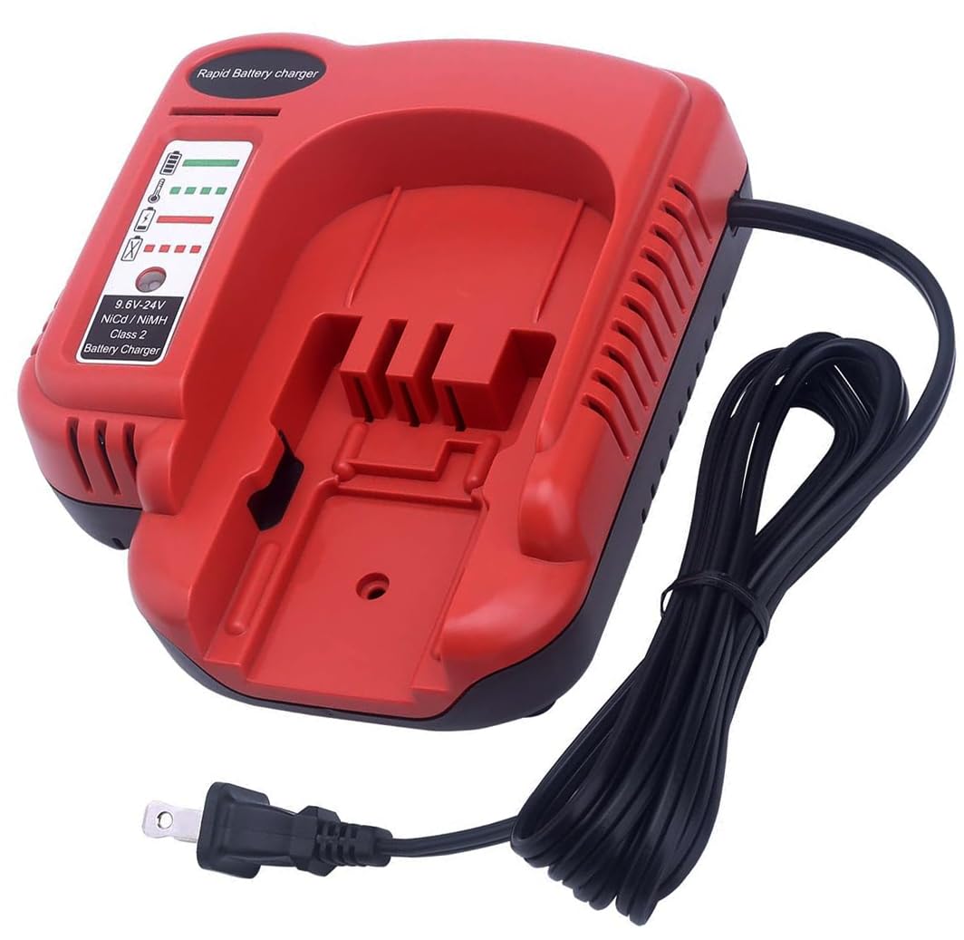 Anoitd Bdfc240 Bdccn24 Multi Volt Battery Charger For Black+Decker Fsmvc 18V 14.4V 12V 9.6V 24V Nicd&Nimh Battery Black & Decker