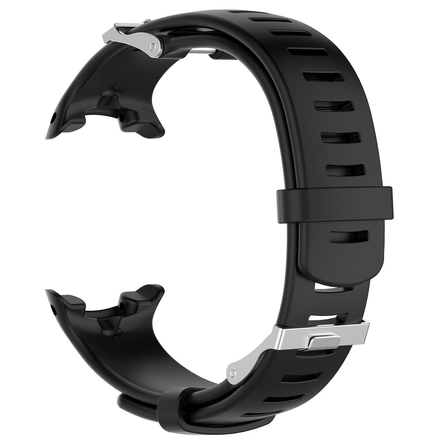 Qghxo Band For Suunto D4 / D4I, Classic Replacement Soft Wristband For Suunto D4 / D4I Novo Watch, Fits 5.7'' 8.6'' (145Mm 220Mm