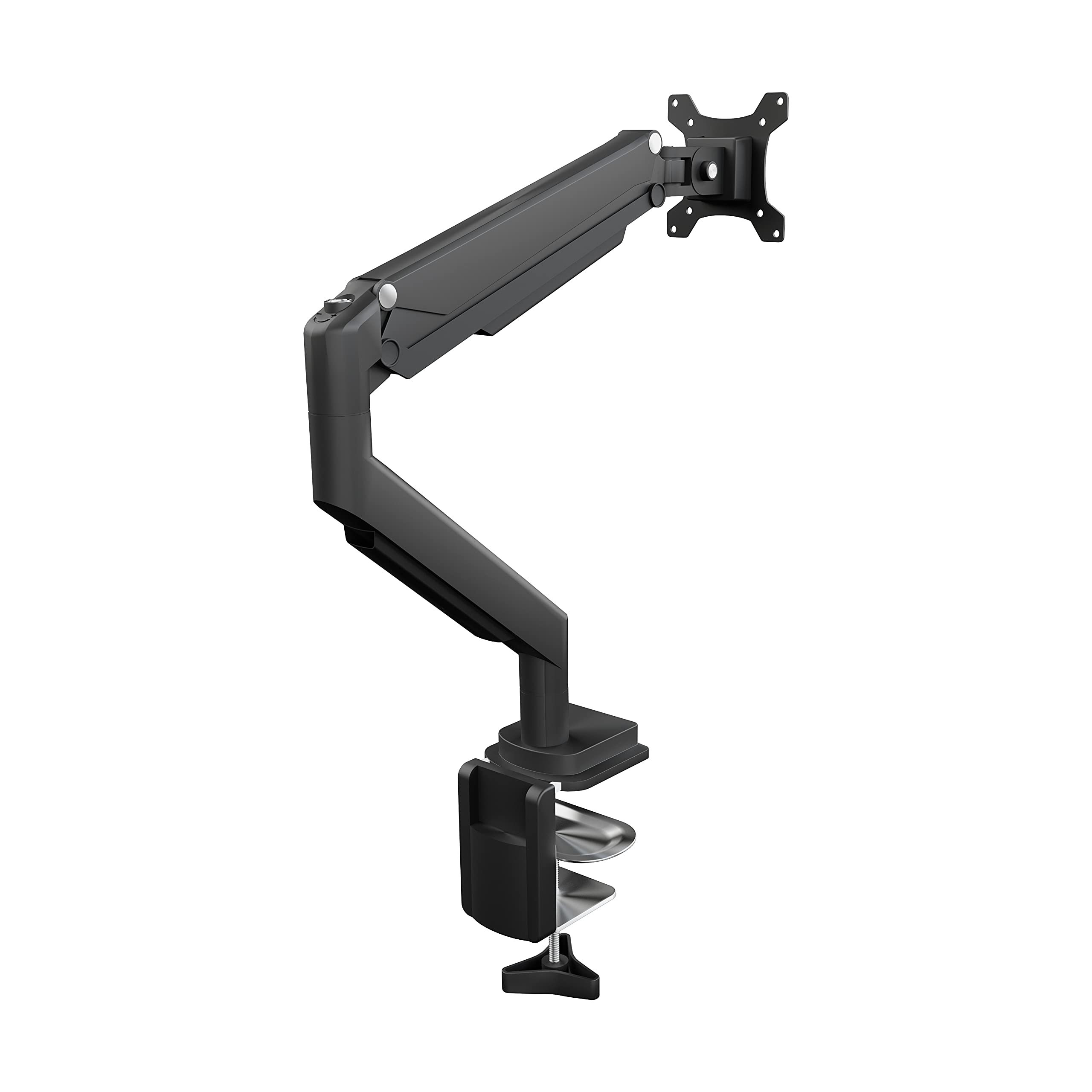 Cta Digital Clamp Tablet Mount   Cta Vesa Compatible Locking Tablet Arm Mount And Usb Hub With Full Cable Management For Most 17