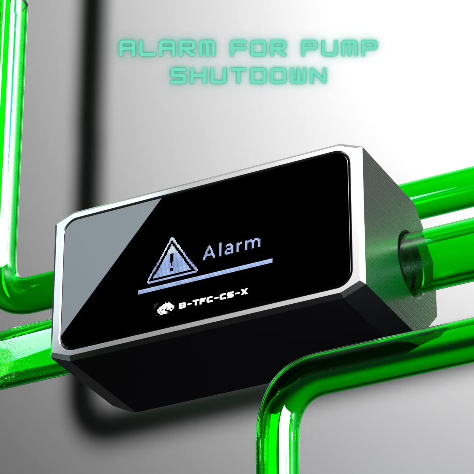 G1/4 Oled Display Pc Water Cooling Flowmeter/Thermometer System Monitor, High Temperature Alarm Water Cooler