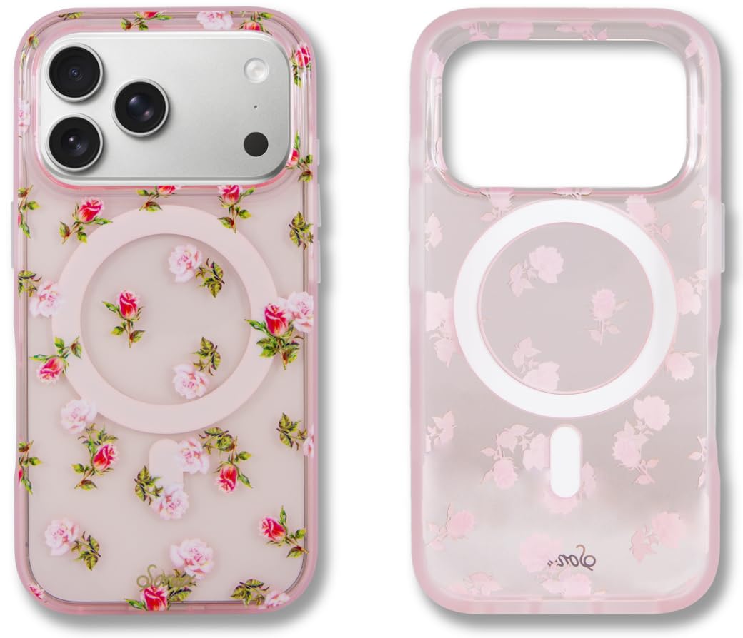 Sonix Case for iPhone 17 Pro Max | Compatible with MagSafe | 10ft Drop Tested | Roses are Red