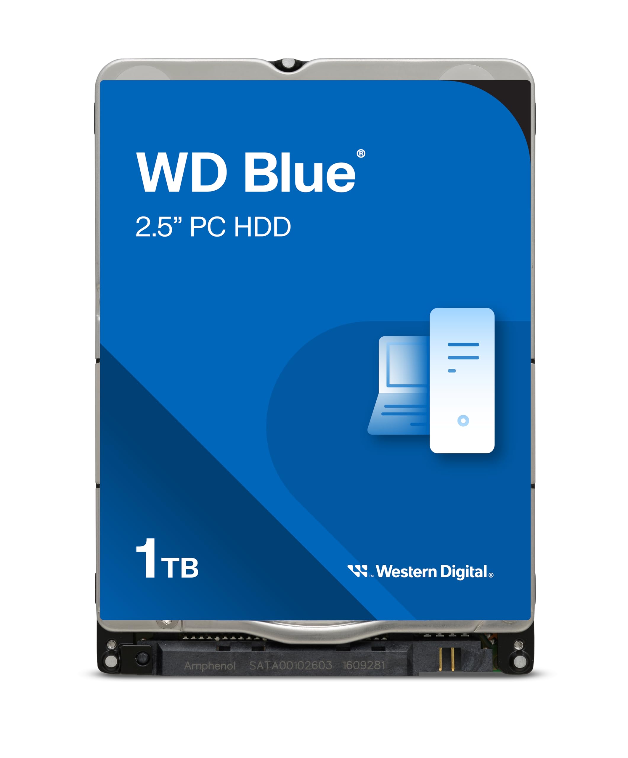 Western Digital Blue WD10SPZX 1 TB Hard Drive  2.5 Internal  SATA (SATA/600)