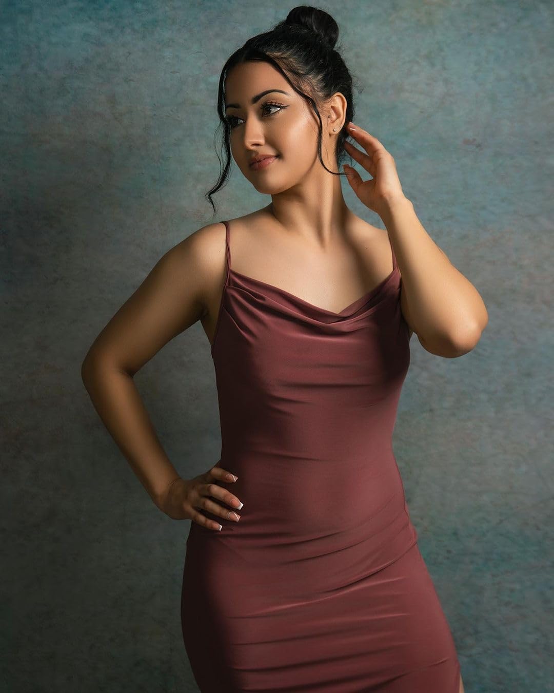 Kate 10Ft(W) X10Ft(H/T) Abstract Photo Backdrop Microfiber Cadetblue Portrait Photography Background