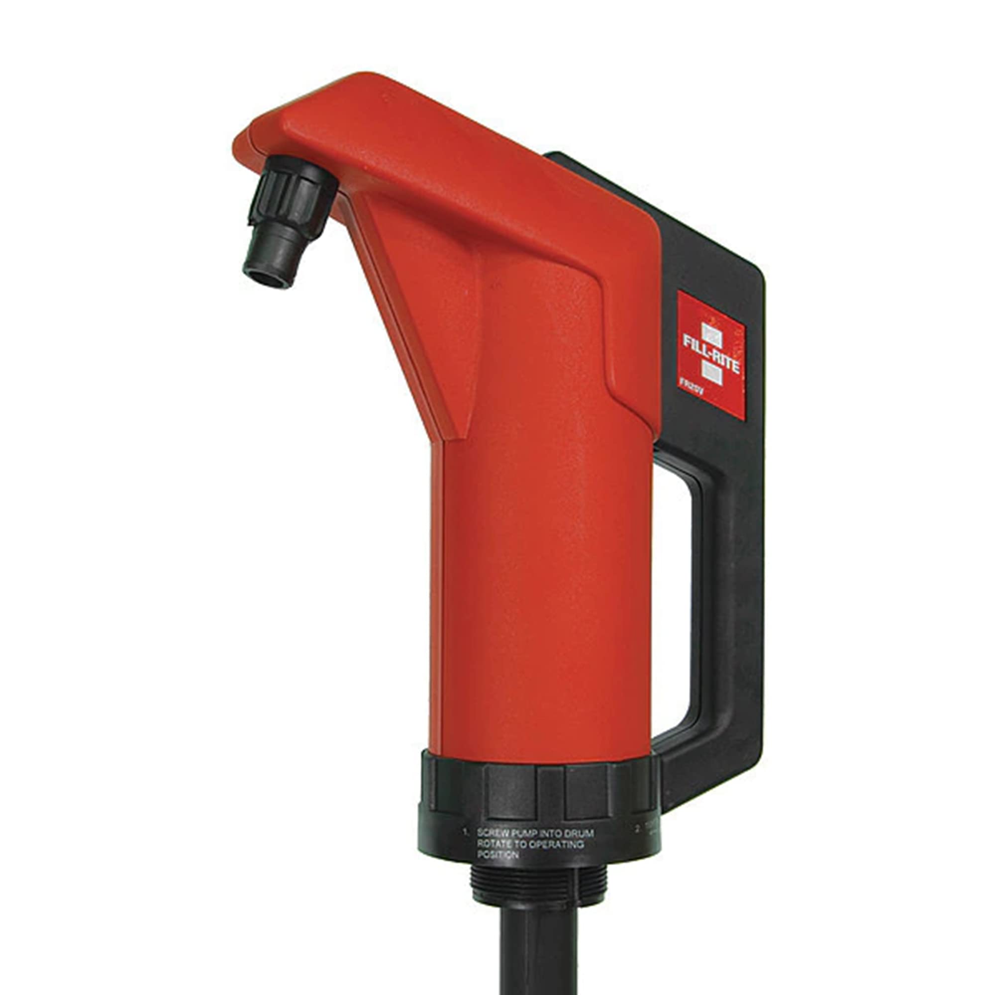 Fill-Rite FR20V Hand Lever Piston Pump, 2 NPT Bung Adapter