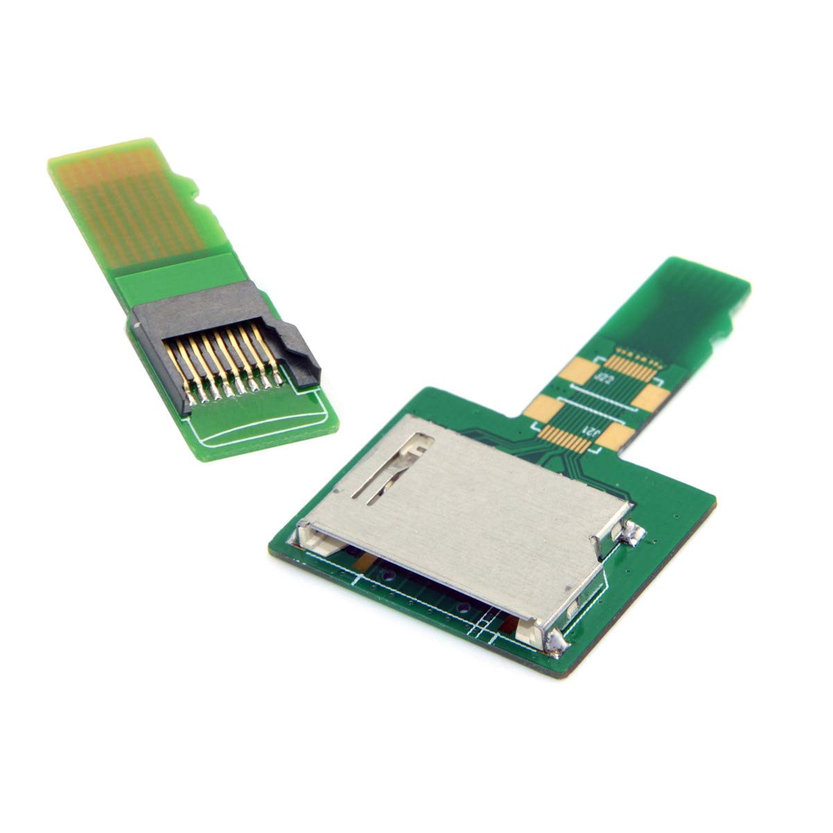 Xiwai 1Set Sd Tf Card Socket Female To Micro Sd Tf Male Memory Card Kit Extension Adapter Testing Tools Extender