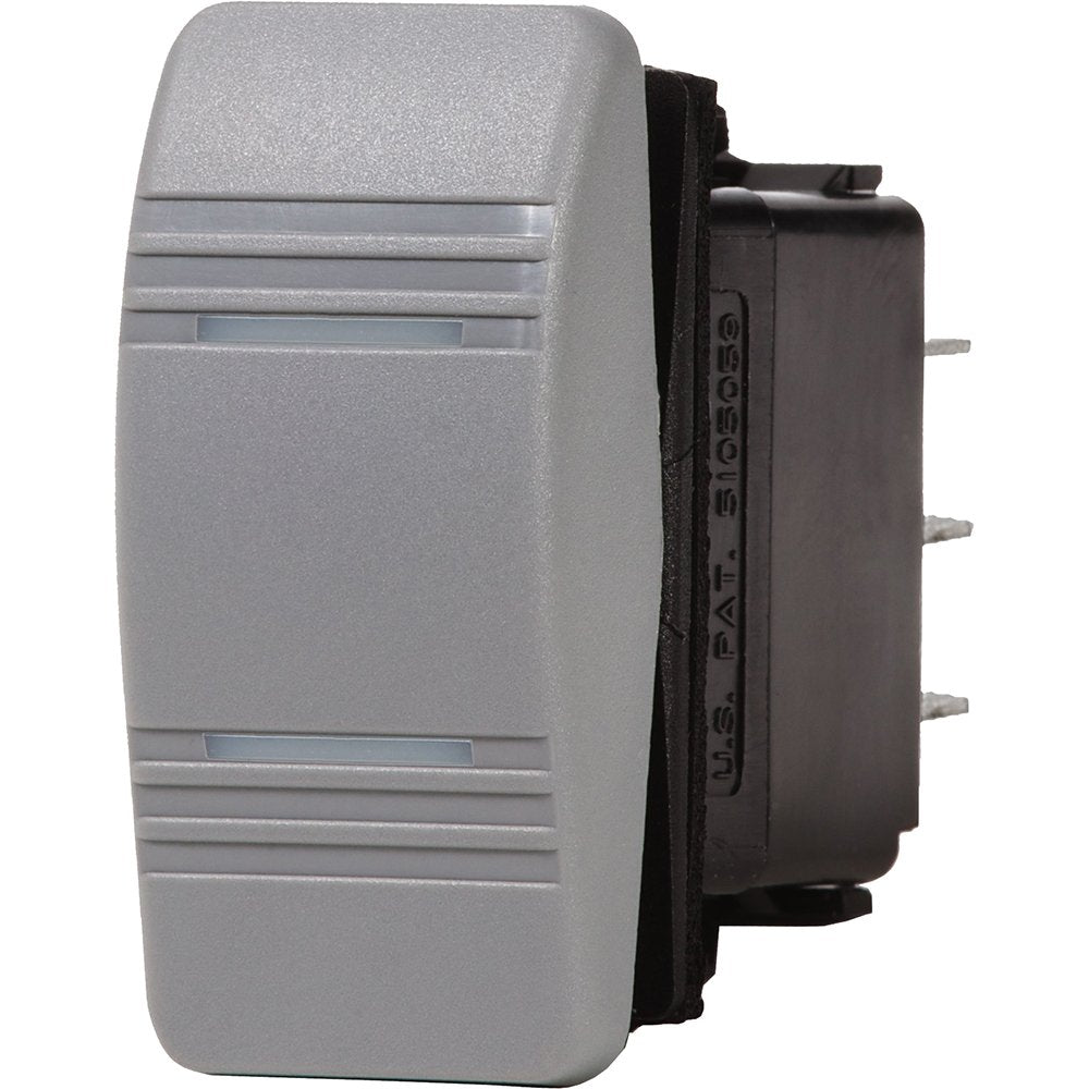 Blue Sea Systems Contura Switch, Gray, SPDT On-Off-On