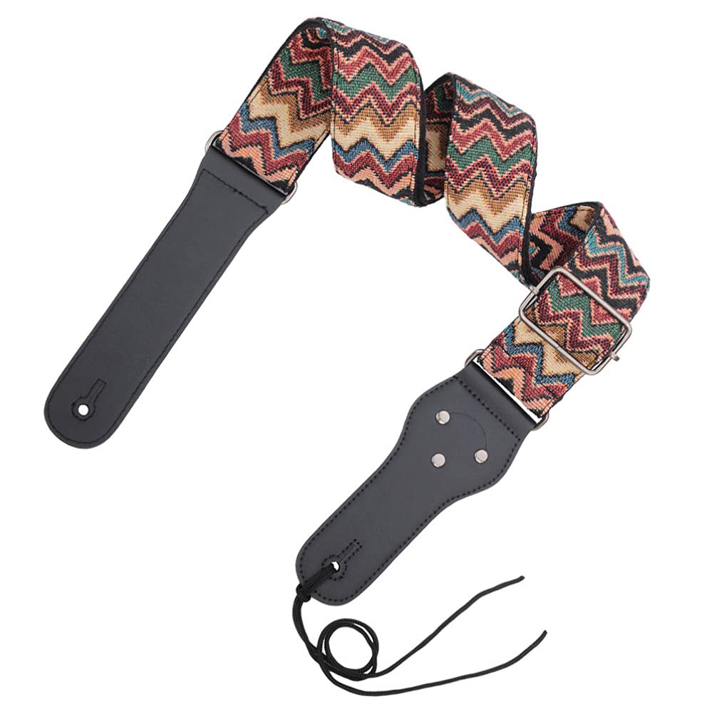 HEALLILY Guitar Strap For Electric Acoustic and Bass Guitars