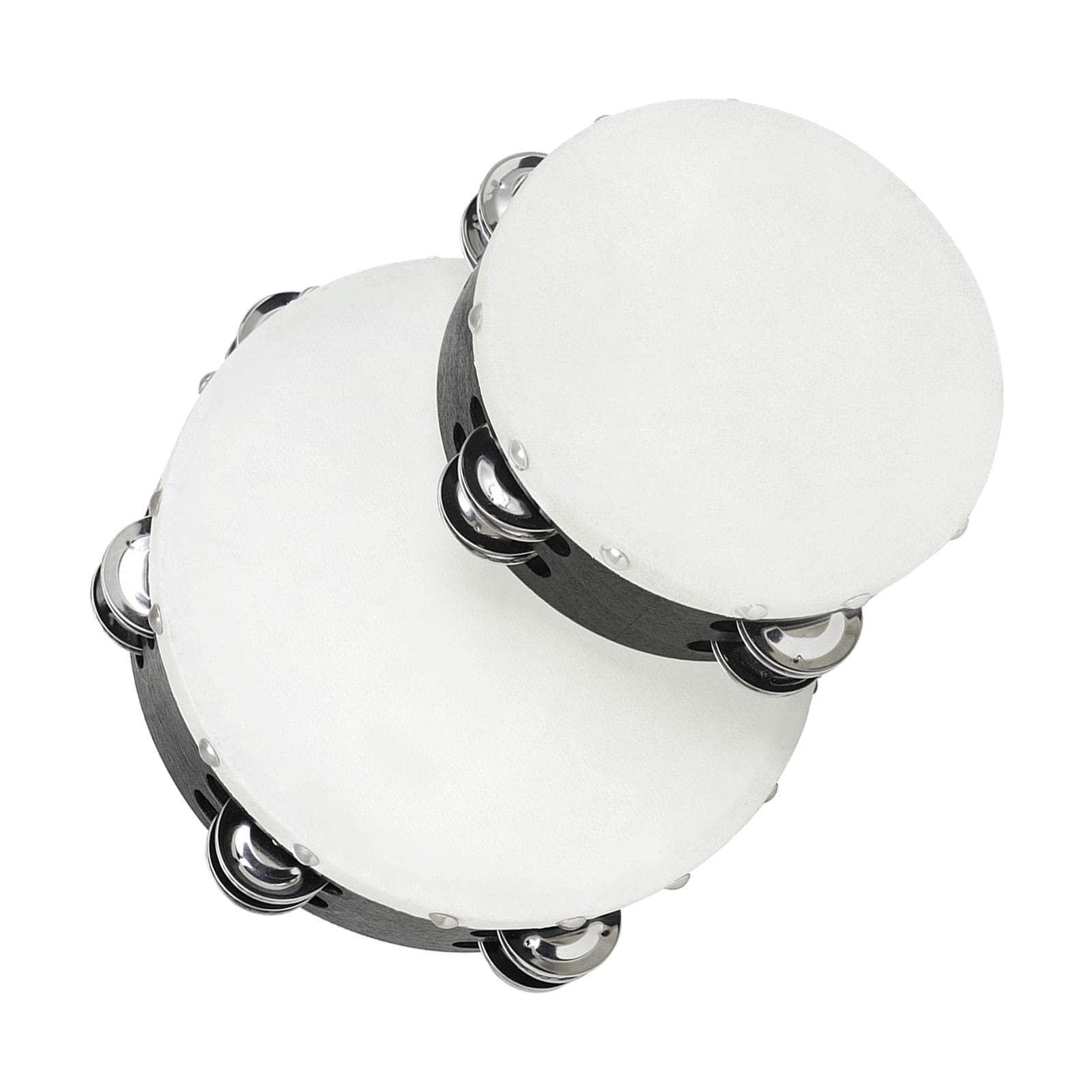 UJEAVETTE Wooden Hand Tambourine Entertainment Tambour for Crafts Handcraft DIY Boys
