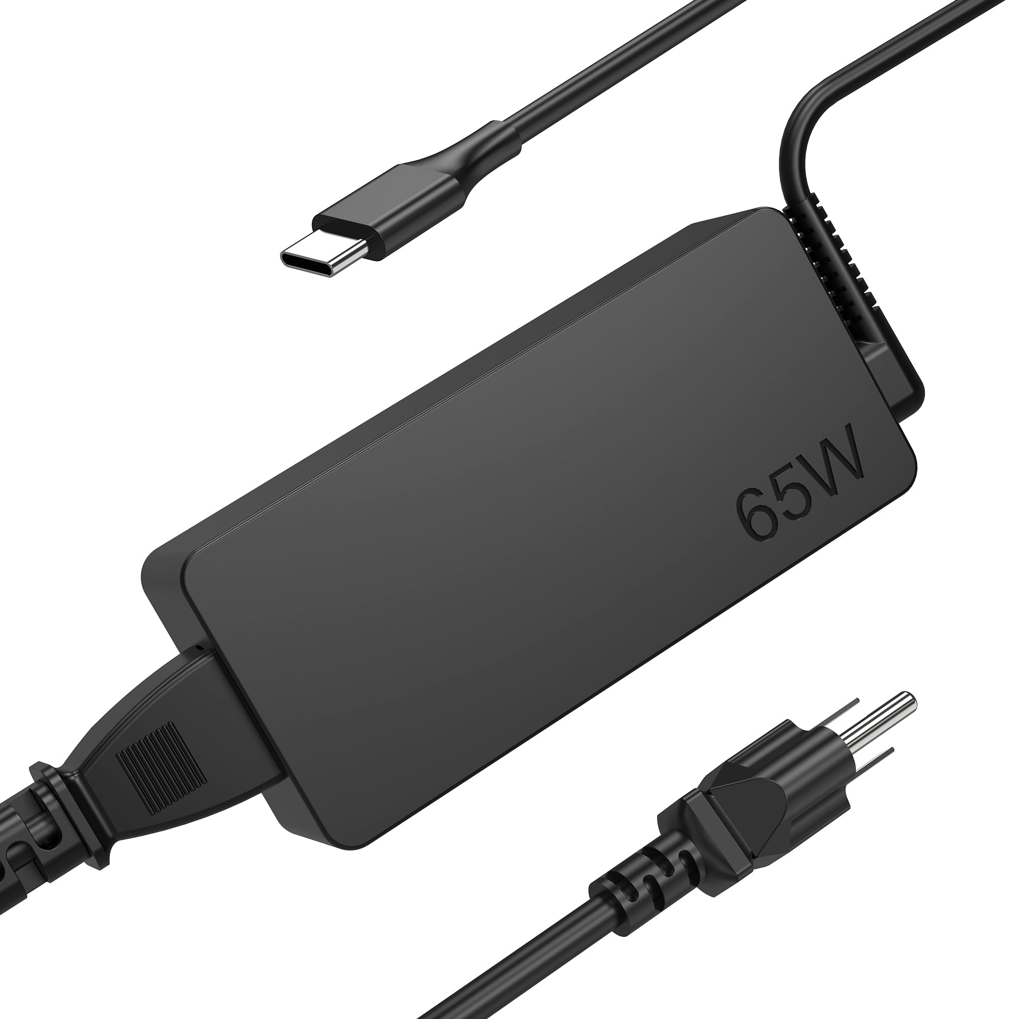 65W 45W Usb C Laptop Charger Fit For Lenovo Thinkpad Yoga Chromebook 65W Laptop Ac Adapter Power Supply Cord