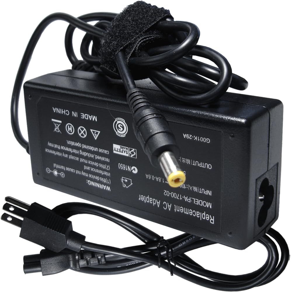 65W Ac Charger Fit For Acer Aspire 5/3/1 Series A315 A515 A314 Aspire V3 V5 V7 E1 E3 E5 E11 E14 E15 E17 Es1 F15 S5 S7 R3 R5 R7 M