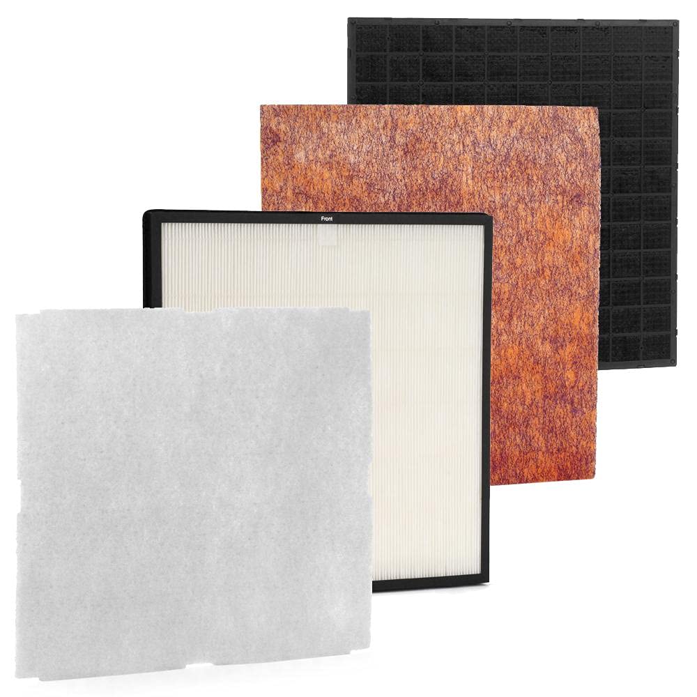 Original Rabbit Air Minusa2 Filter Replacement Kit For Models Spa 700A & Spa 780A/N (With Pet Allergy Customized Filter)