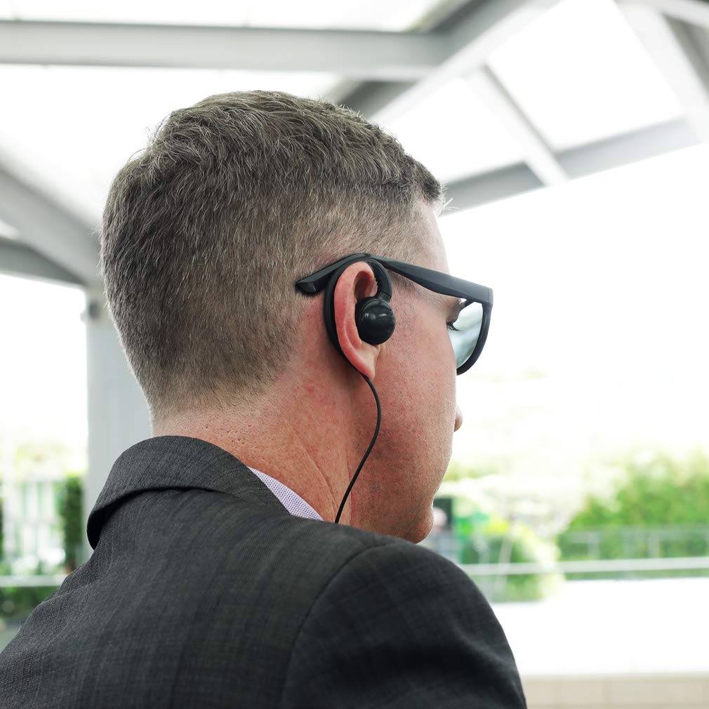 Ks K Storm Cls1110 Walkie Talkie Earpiece Headset Compatible With Motorola Radio Cp200, Rdm2070D, Cls1413, Hkln4604, Pu Material