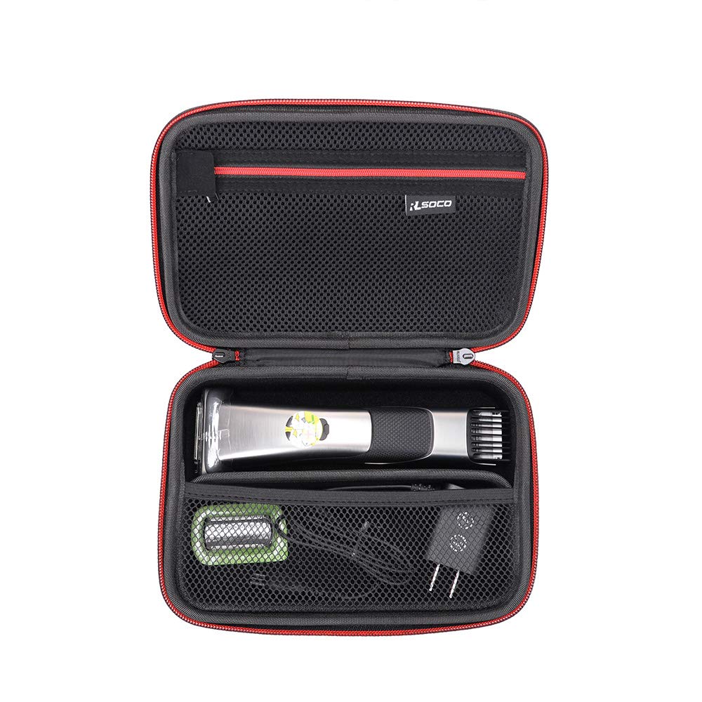 Rlsoco Hard Case Compatible With Philips Bodygroom Series 7000 Bg7040/42,Bg7030/49,Bg2039/42 & Nosetrimmer 3000 Nt3600/4 (Case O