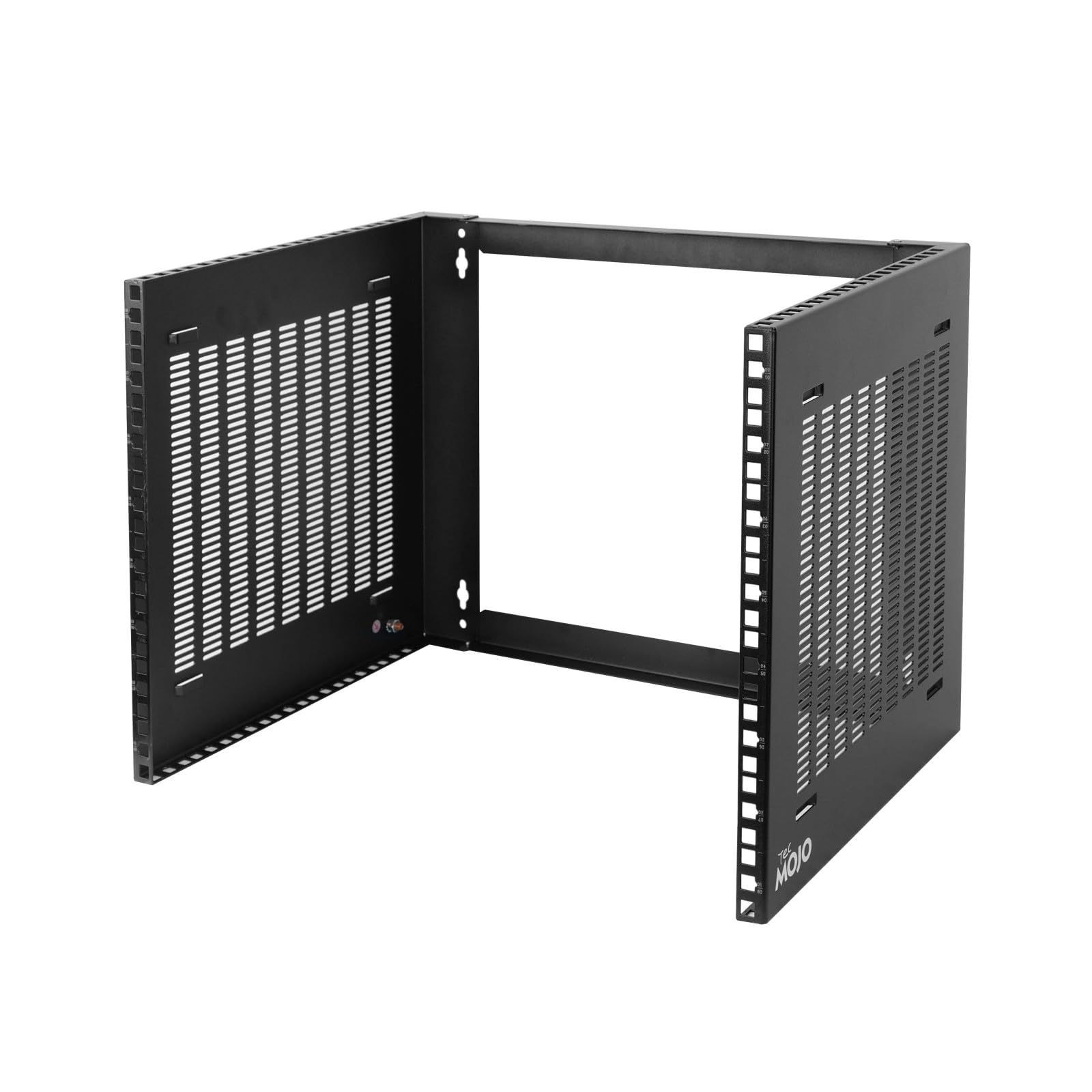 Tecmojo 8U Wall Mount Rack,8U Rack 14 inch Depth,19 Network Rack for Shallow Server and IT Equipment, Network Switches,Patch Pan