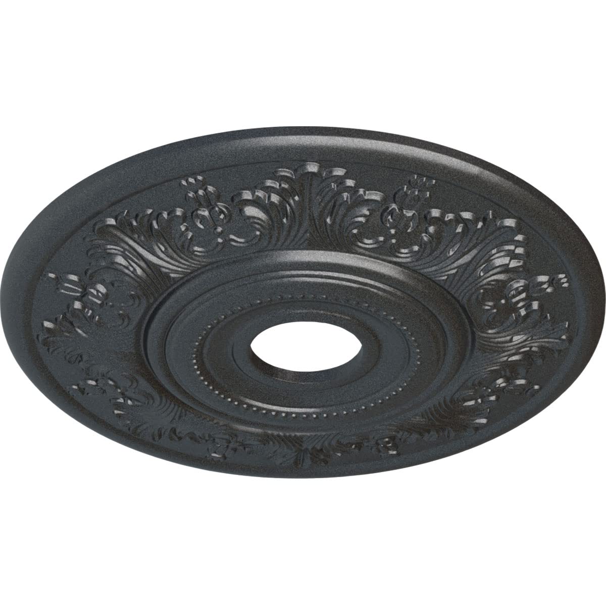 Ekena Millwork Cm20Vipes Vienna Ceiling Medallion, 20 Od X 3 1/2 Id X 1 1/2 P, Pewter