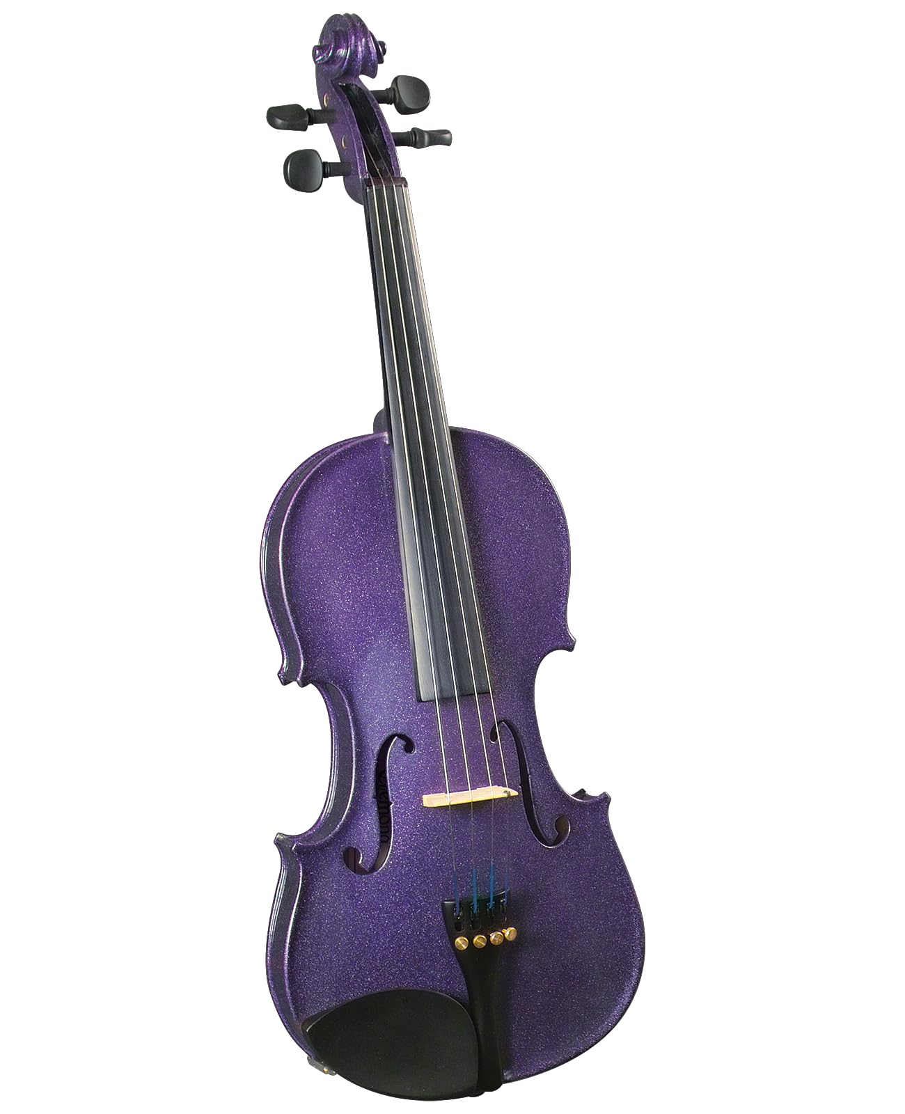 Cremona SV-75 Premier Novice Violin Outfit - Sparkling Purple - 1/2 Size
