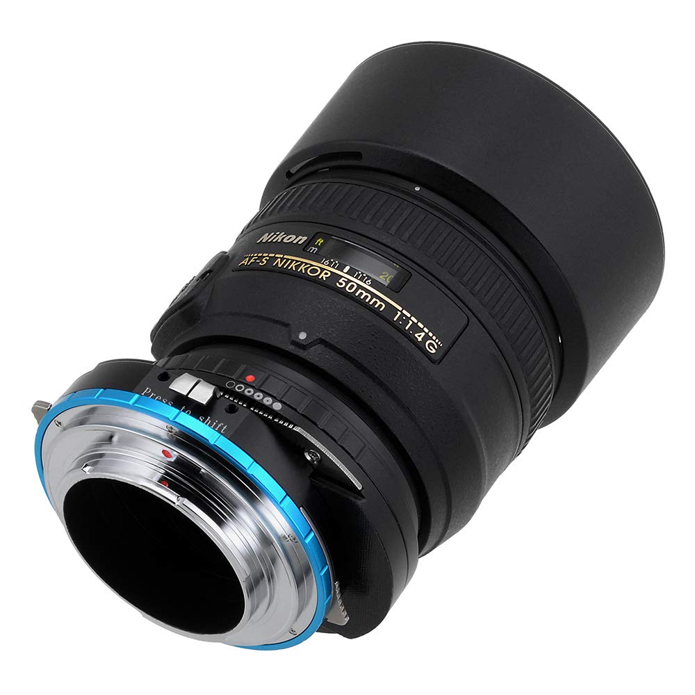Fotodiox Pro Shift Lens Mount Adapter Compatible With Nikon F-Mount G-Type Lenses To Sony E-Mount Cameras