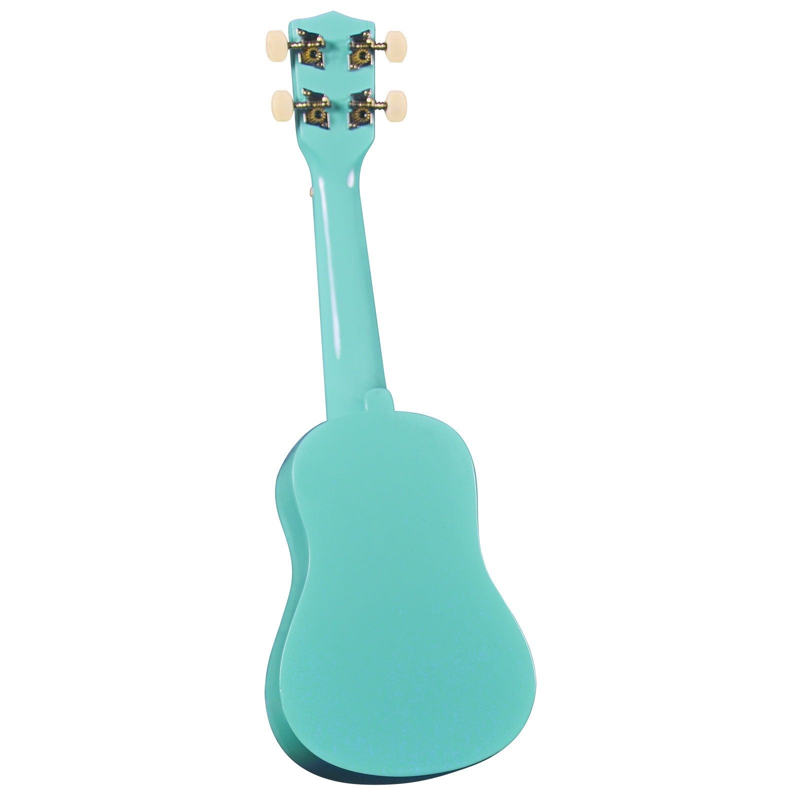 Diamond Head, 4 String Soprano Ukulele, Turquoise, Full (Du 116)