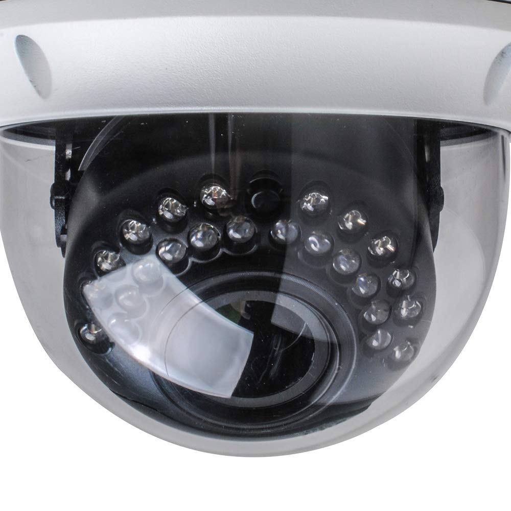 Gawker G830Qhdw Dome Cctv Security Camera 1080P 4 In 1 Hd Tvi (Default) /Ahd/Cvi/Cvbs,True Day&Night,Ip66 Vandal Proof,2.8 12Mm