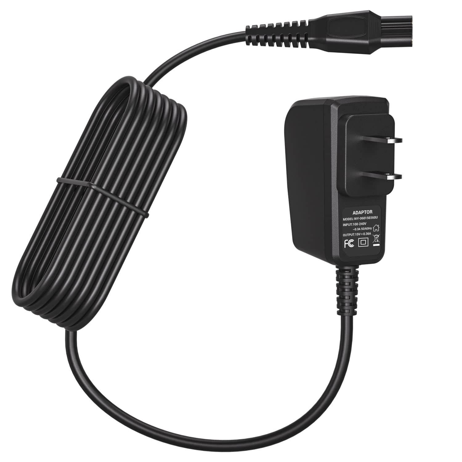 15V Shaver Charger Cord Fit For Philips Norelco Hq8505 9000 7000 5000 3000 Series Electric Shaver Razor,Aquatec,Arcitec,Multigro