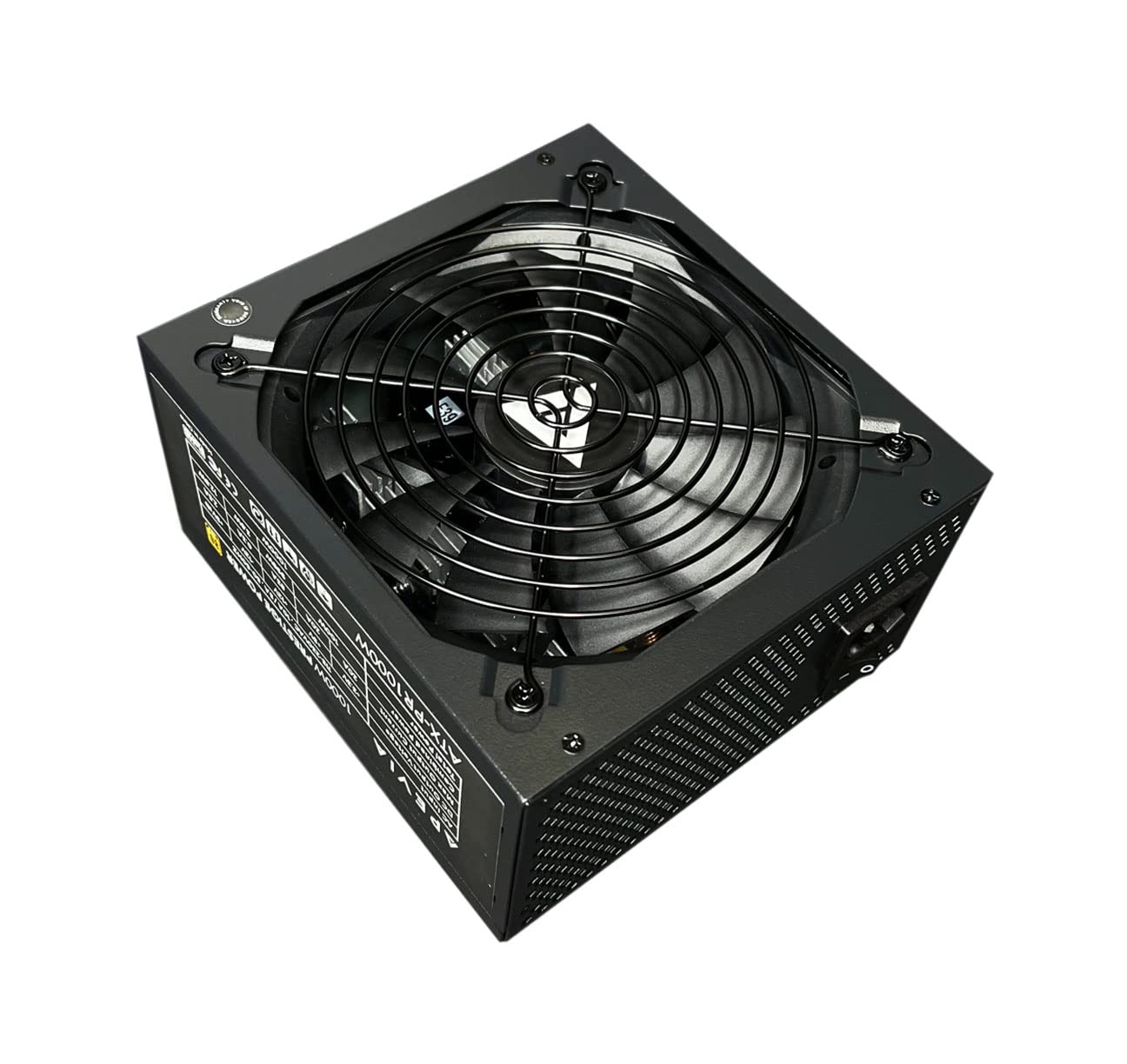 Apevia Atx Pr1000W Pcie 5.0 & Atx 3.0 Ready Prestige 1000W 80+ Gold Certified, Gen 5 12Vhpwr Gpu Connector, Active Pfc Atx Gamin