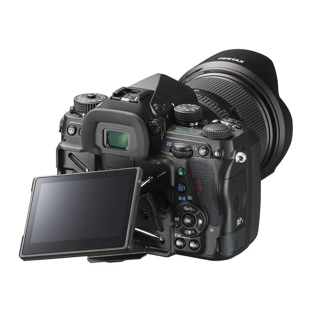 Pentax K-1 Mark Ii Full Frame 36Mp Weather Resistant Dslr With 3.2 Tft Lcd, Black