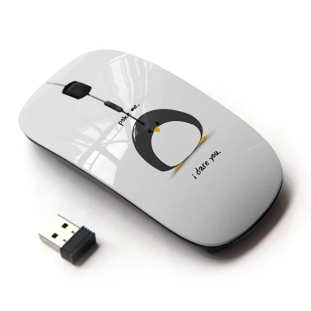 Koolmouse [ Optical 2.4G Wireless Mouse [ Funny Poking Penguin ]