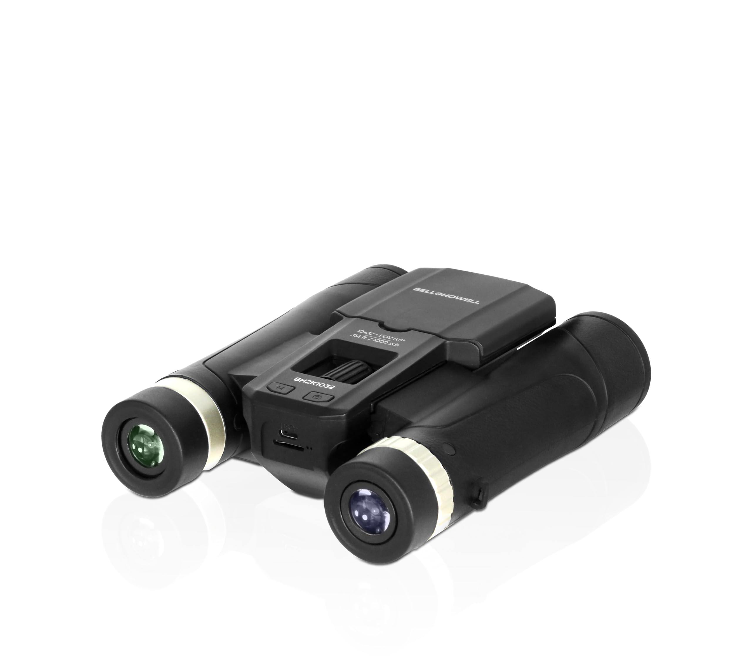 Bell+Howell Bh2K1032 10X32 Binoculars W/2.7K Quad Hd Video Camera