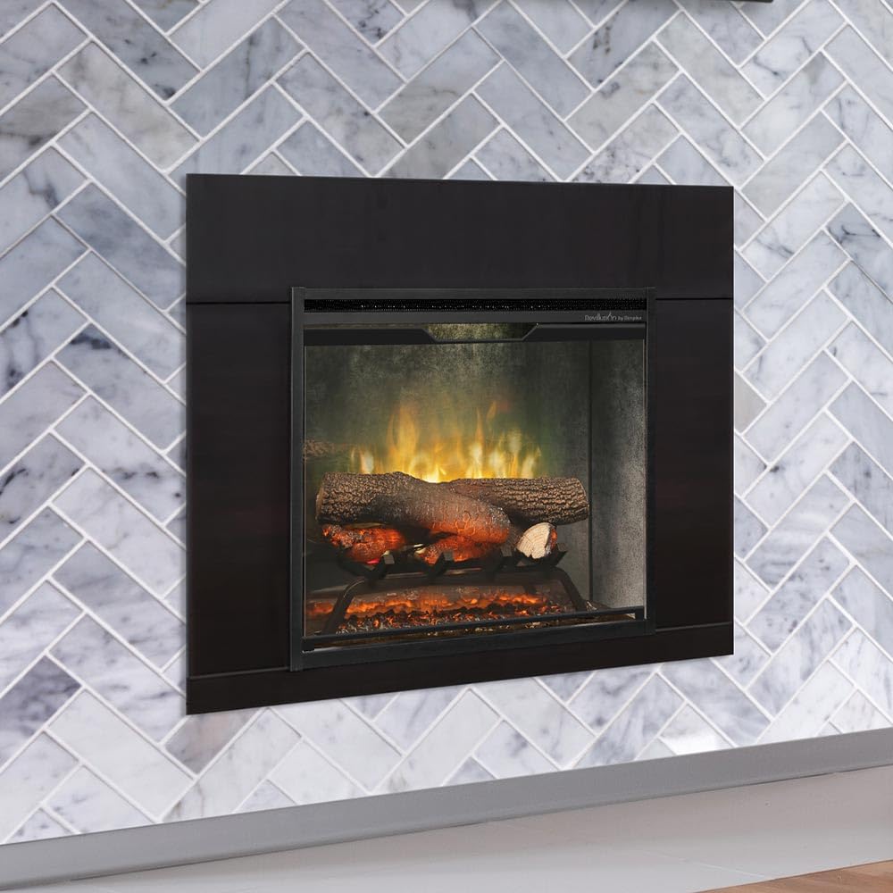 Dimplex Revillusion� 24' Built In Firebox (Model: Rbf24Dlxwc), 5118 Btu, 120 Volt, 1500 Watt, Weathered Concrete