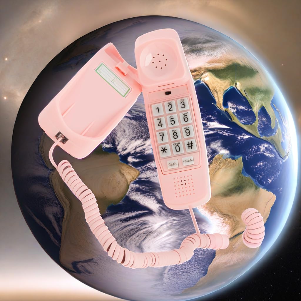 Isoho Phones Land Line Telephones For Home   Corded, Easy To Use Big Button Telephone For Home Office, Seniors, And House Phone;