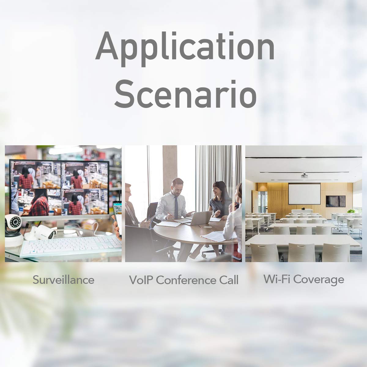 Cudy 90 Watts Gigabit Poe++ Injector, 10/100/1000Mbps Poe Adapter, 90W / 60W / 30W / 15.4W Poe Power Budget, Poe/Poe+ / Poe++ Ad