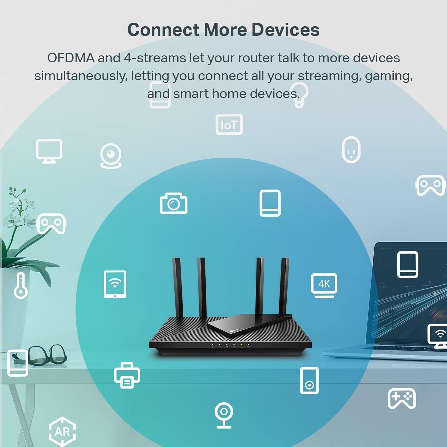 Tp Link Ax3000 Wifi 6 Router   80211Ax Wireless Router, Gigabit, Dual Band Internet Router, Supports Vpn Server And Client, Onem