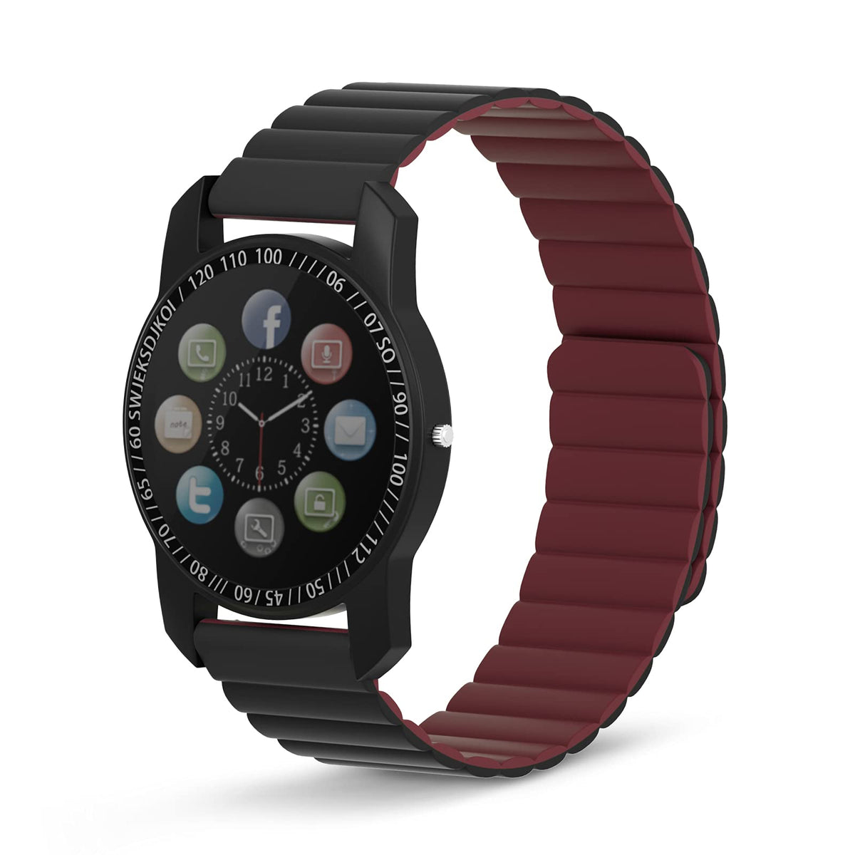 Watch Band, Magnetic Smartwatch Bands, Silicone Strap Quick Release 22Mm Smartwatch Straps For Gear S3 Classic Frontier Galaxy W