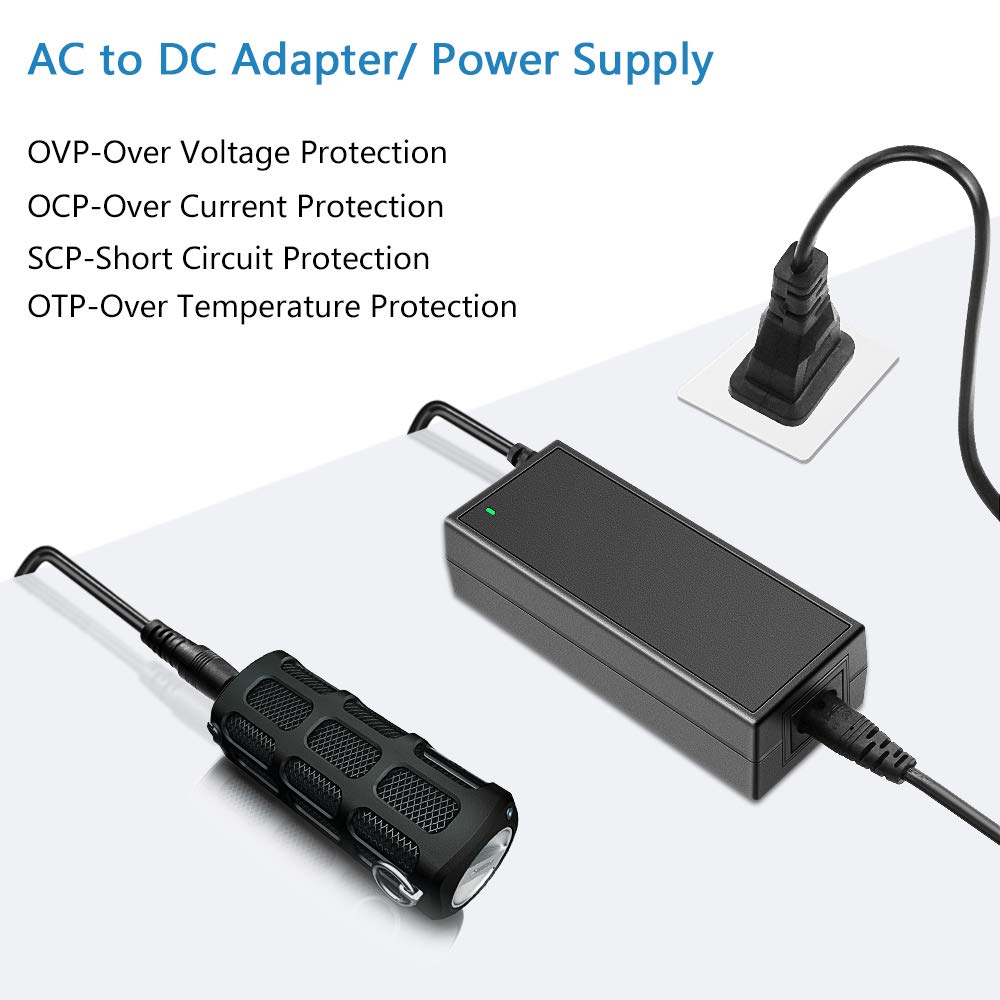 Shnitpwr 12V Dc Power Supply 5A 60W Ac/Dc Adapter 100~240V Ac To Dc 12 Volt 5 Amp 4.7A 4.5A 4A 3.5A 3A Converter Transformer Led