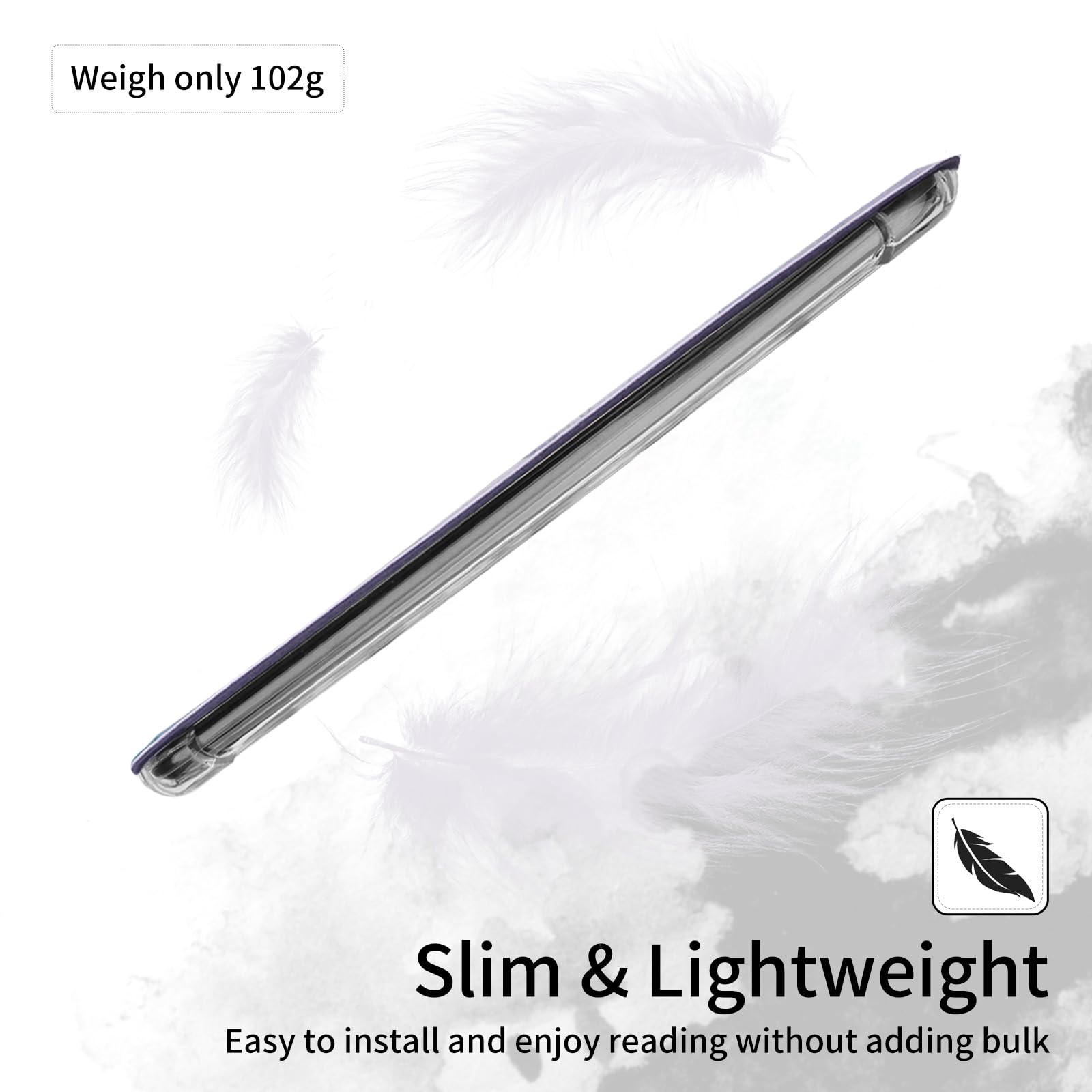 Walnew Case For Kindle Paperwhite 11Th Generation 2021 And Signature Edition,Pu Leather Cover For 6.8'' Kindle & Flexible Soft C