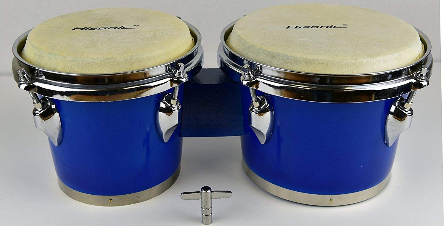 Hisonic Signature Series HS4613 Tunable Wood Bongo Set (6 & 7)