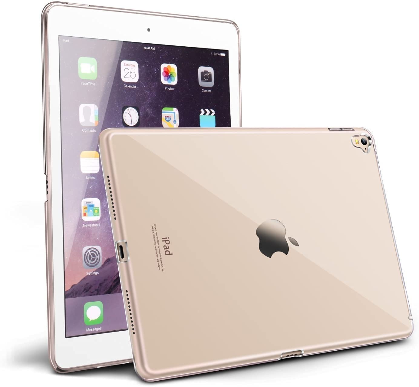 Asgens Ipad Pro 9.7 Inch(2016) Case,Transparent Slim Silicon Soft Tpu Tablet Computer Case (Clear)